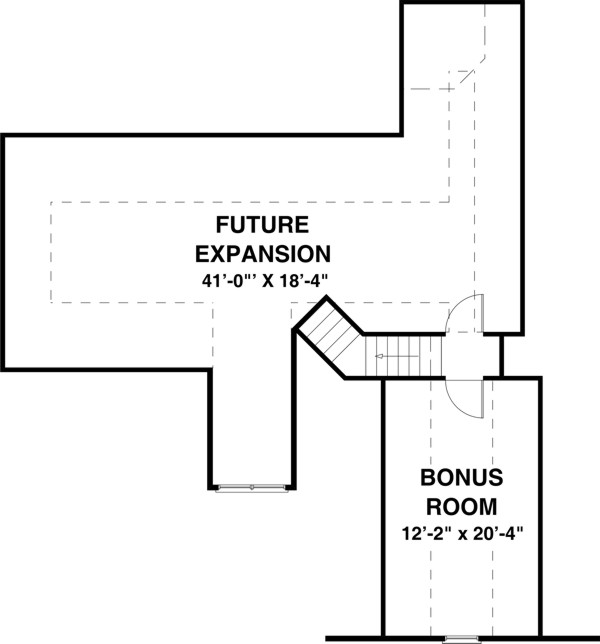 Bonus Room image of The Madison House Plan